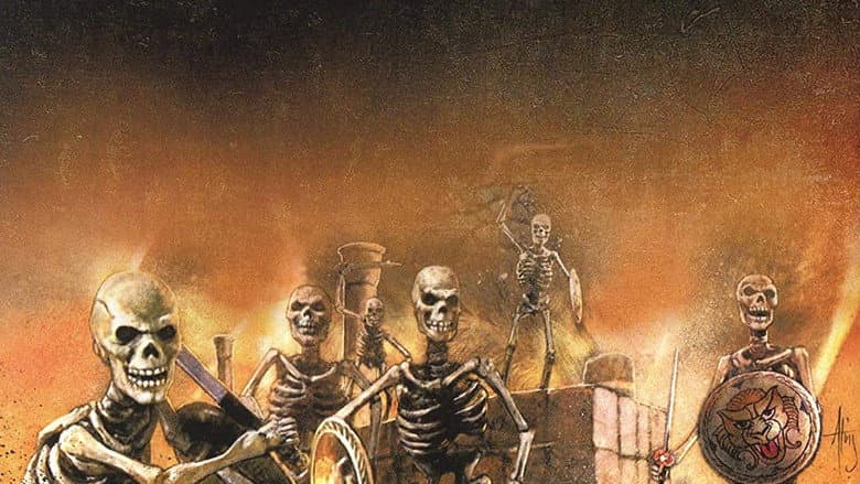 Backdrop from Ray Harryhausen: Special Effects Titan