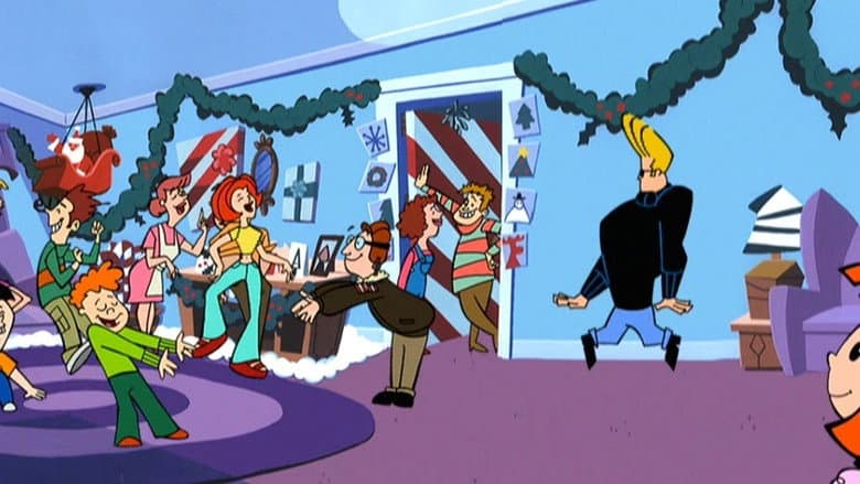 Backdrop from A Johnny Bravo Christmas