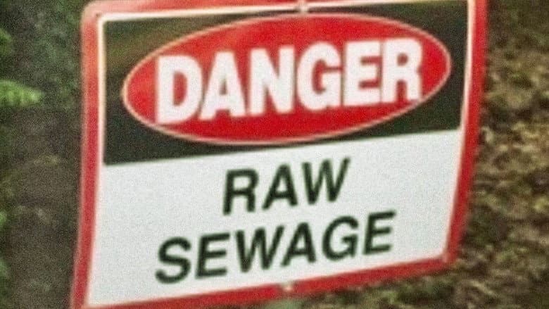 Backdrop from Raw Sewage