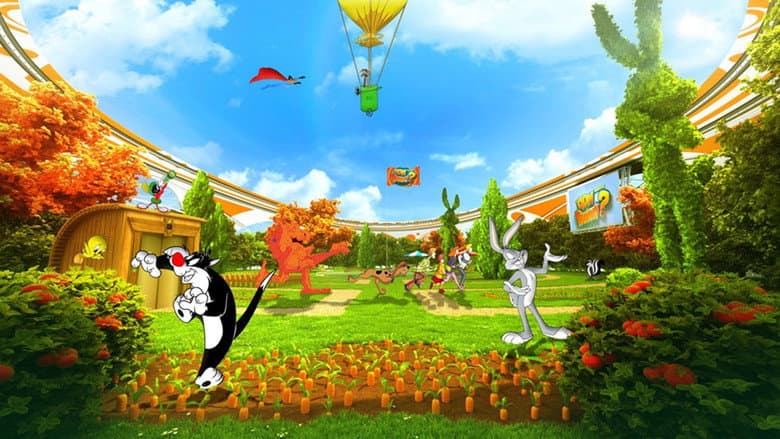 Backdrop from What's up Bunny