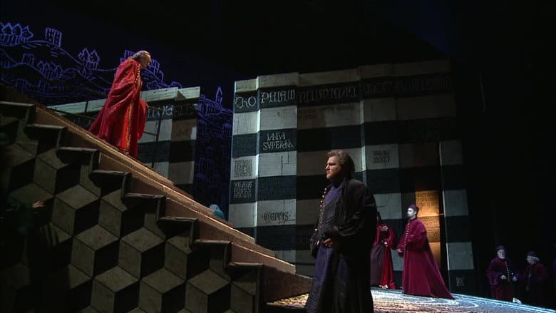 Backdrop from Verdi: Simon Boccanegra