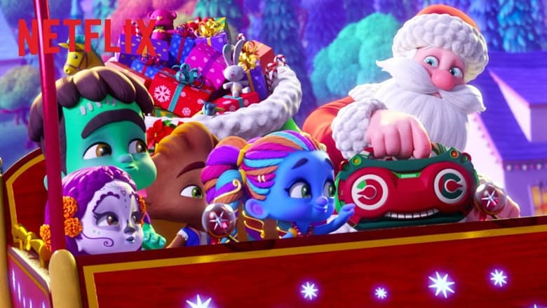 Backdrop from Super Monsters: Santa's Super Monster Helpers