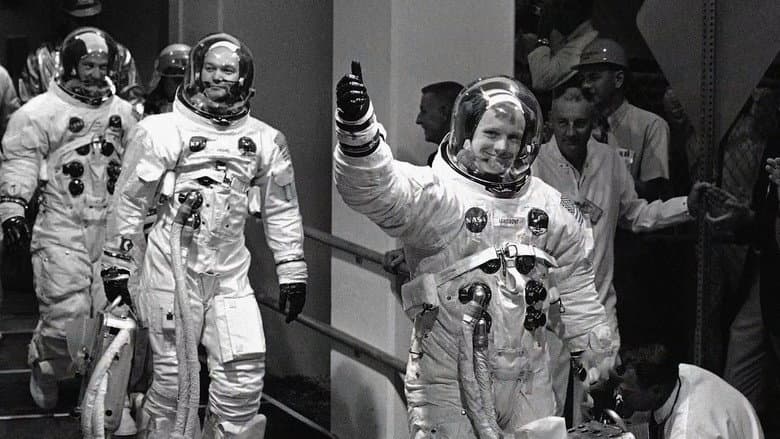 Backdrop from Man on the Moon with Walter Cronkite