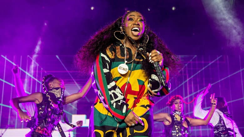 Backdrop from Female American Rap Stars