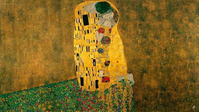 Backdrop from Klimt & Schiele: Eros and Psyche