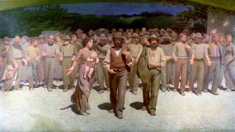 Кадр із фільму «Двадцяте століття (фільм, 1976)»