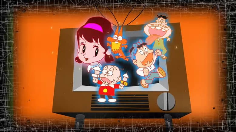 Backdrop from The Man Who Went Beyond Manga: Fujio Akatsuka