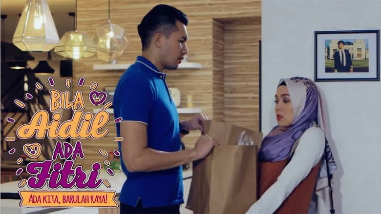 Backdrop from Bila Aidil Ada Fitri