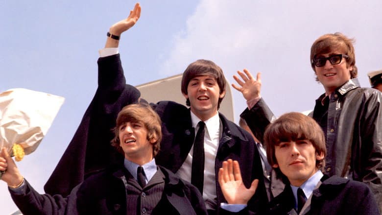 Backdrop from The Beatles in Australia
