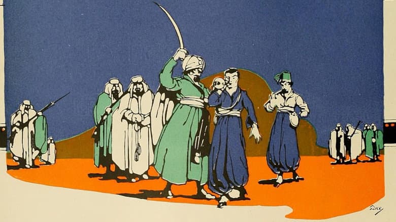 Backdrop from The Bugler of Algiers
