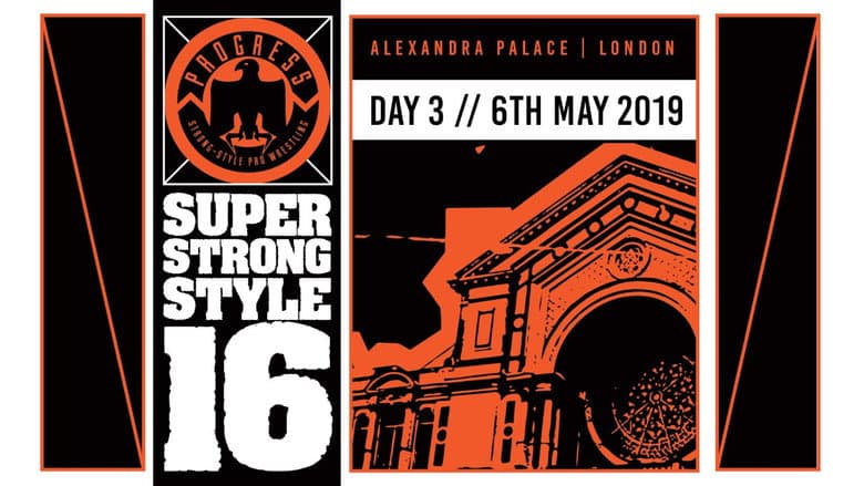 Backdrop from PROGRESS Chapter 88: Super Strong Style 16 - Day 3