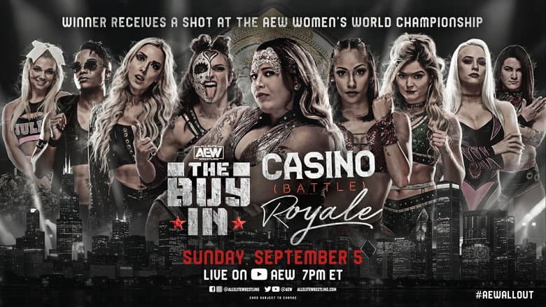Backdrop from AEW All Out: The Buy-In