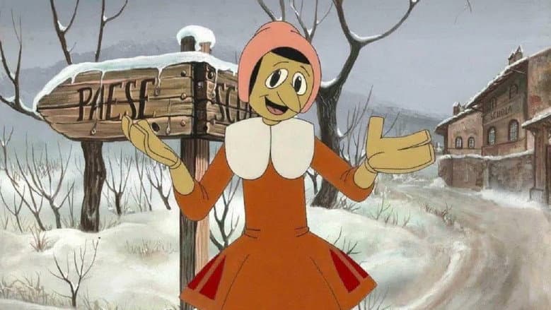 Backdrop from Pinocchio