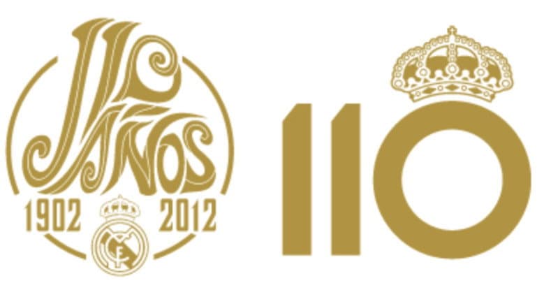 Backdrop from Yesterday Real Madrid celebrated 110 years of history