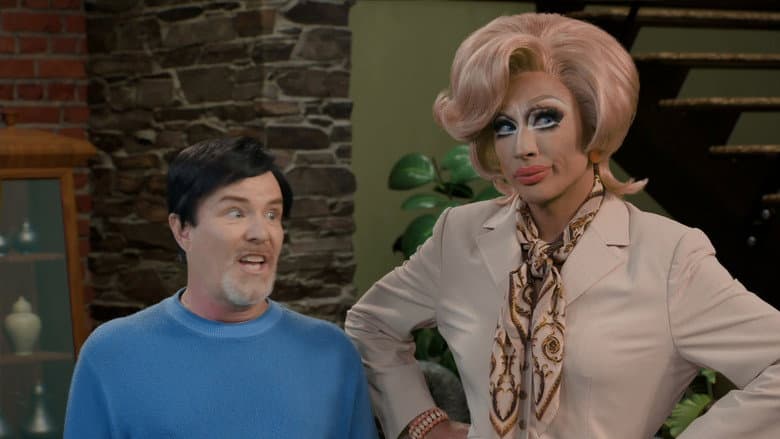 Backdrop from Dragging the Classics: The Brady Bunch
