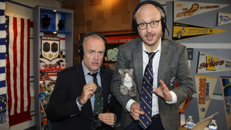 Backdrop from The Men In Blazers Show