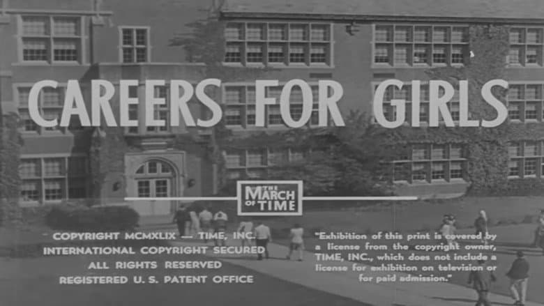 Backdrop from The March of Time: Careers for Girls