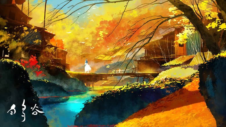 Backdrop from Valley of White Birds