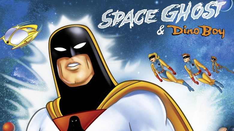 Backdrop from Space Ghost and Dino Boy