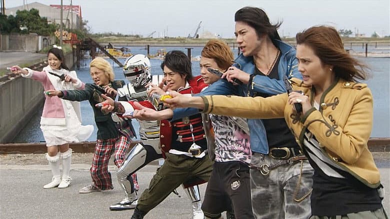 Backdrop from Kaizoku Sentai Gokaiger vs. Space Sheriff Gavan: The Movie