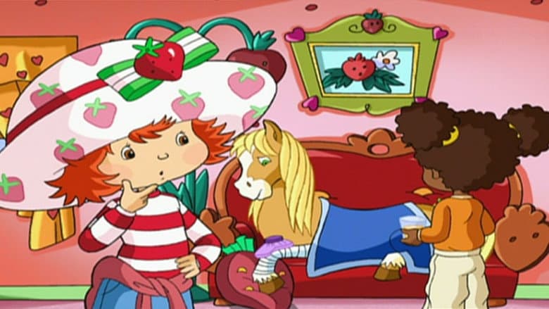 Backdrop from Strawberry Shortcake: Get Well Adventure