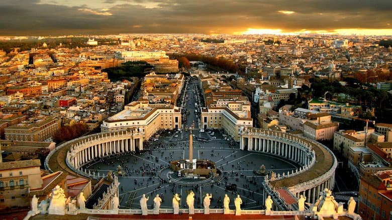 Backdrop from Derrière les portes du Vatican