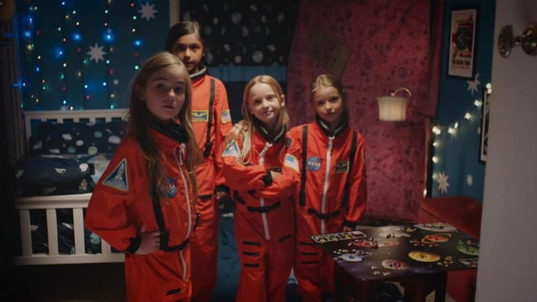 Backdrop from Space Girls