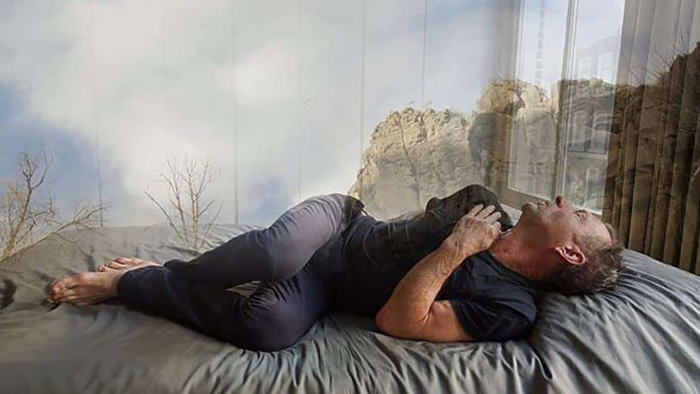 Backdrop from this body is so impermanent…