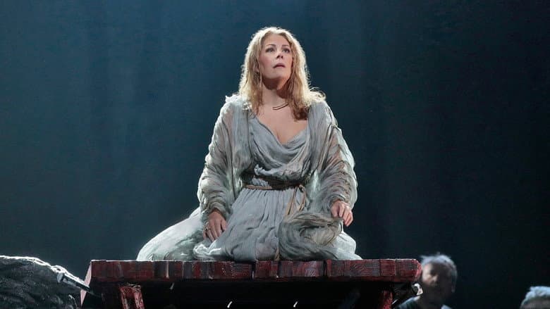 Backdrop from The Metropolitan Opera: Norma