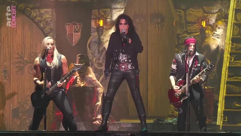 Backdrop from Alice Cooper - Hellfest 2022