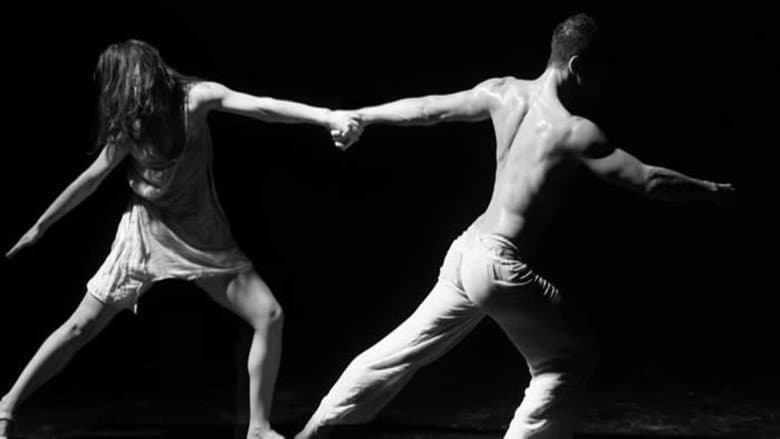 Backdrop from Meyerhold's theatre and biomechanics