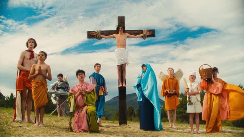 Backdrop from The Passion According to Karim