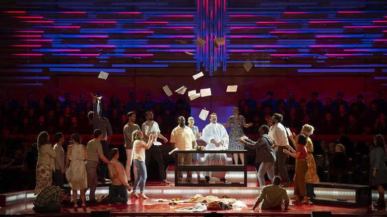 Backdrop from Leonard Bernstein Mass