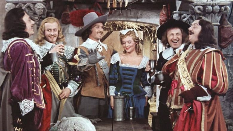 Backdrop from The Three Musketeers