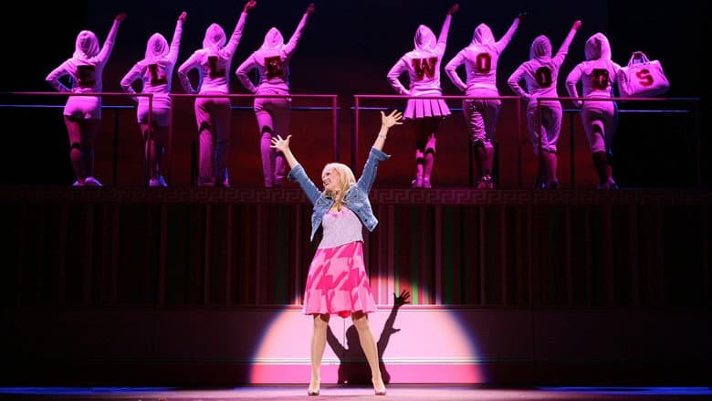 Backdrop from Legally Blonde: The Musical
