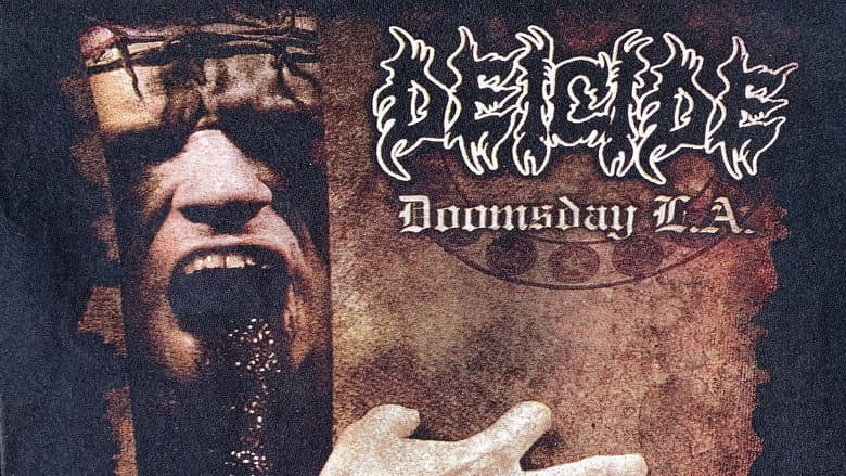 Backdrop from Deicide: Doomsday In L.A.