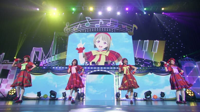 Backdrop from Love Live! Nijigasaki High School Idol Club 5th Live! Where the Rainbow Blooms