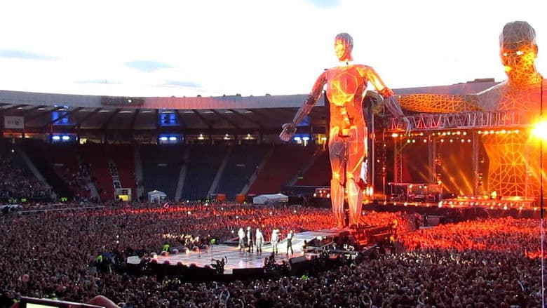 Backdrop from Take That: Progress Live