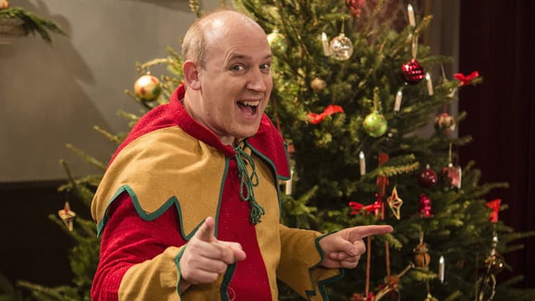 Backdrop from Tim Vine Travels Through Time Christmas Special