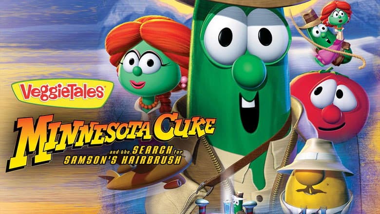 Backdrop from VeggieTales: Minnesota Cuke and the Search for Samson's Hairbrush