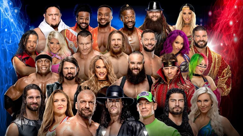 Backdrop from WWE Super Show-Down 2018