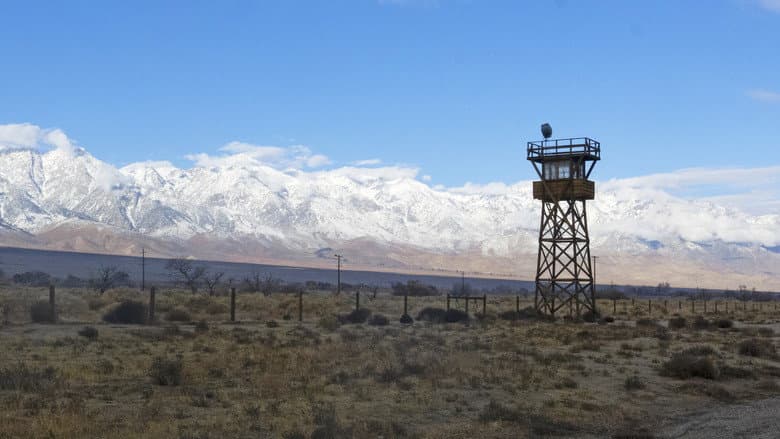 Backdrop from Manzanar, Diverted: When Water Becomes Dust