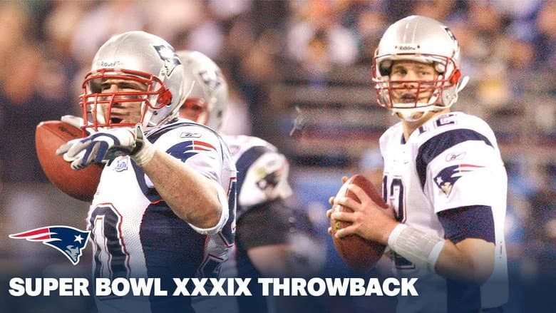 Backdrop from Super Bowl XXXIX Champions: New England Patriots