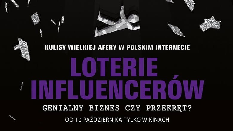 Backdrop from Loterie influencerów. Genialny biznes czy przekręt?
