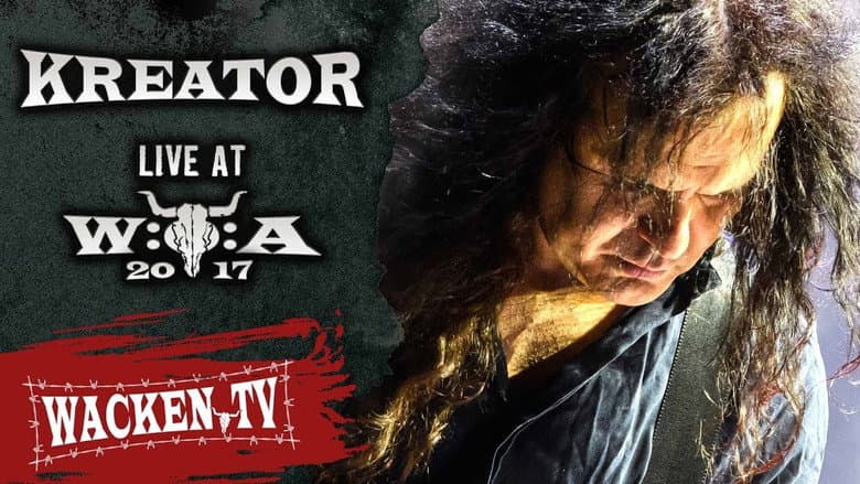 Backdrop from Kreator - London Apocalypticon