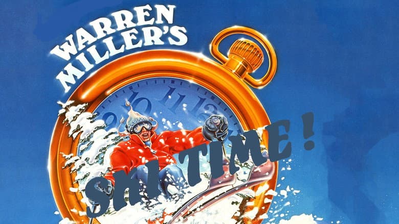 Backdrop from Warren Miller's Ski Time