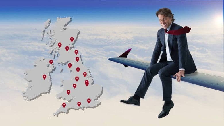 Backdrop from John Bishop: Winging it Live