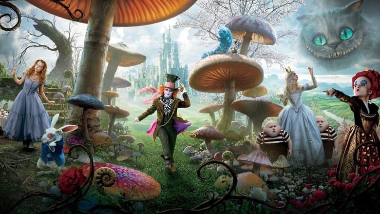 Backdrop from Alice in Wonderland