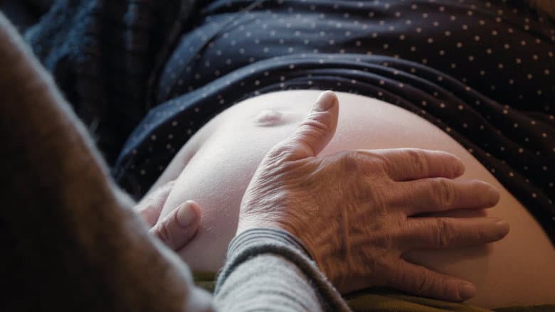 Backdrop from Midwives – Into This World