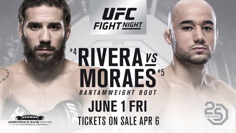 Backdrop from UFC Fight Night 131: Rivera vs. Moraes